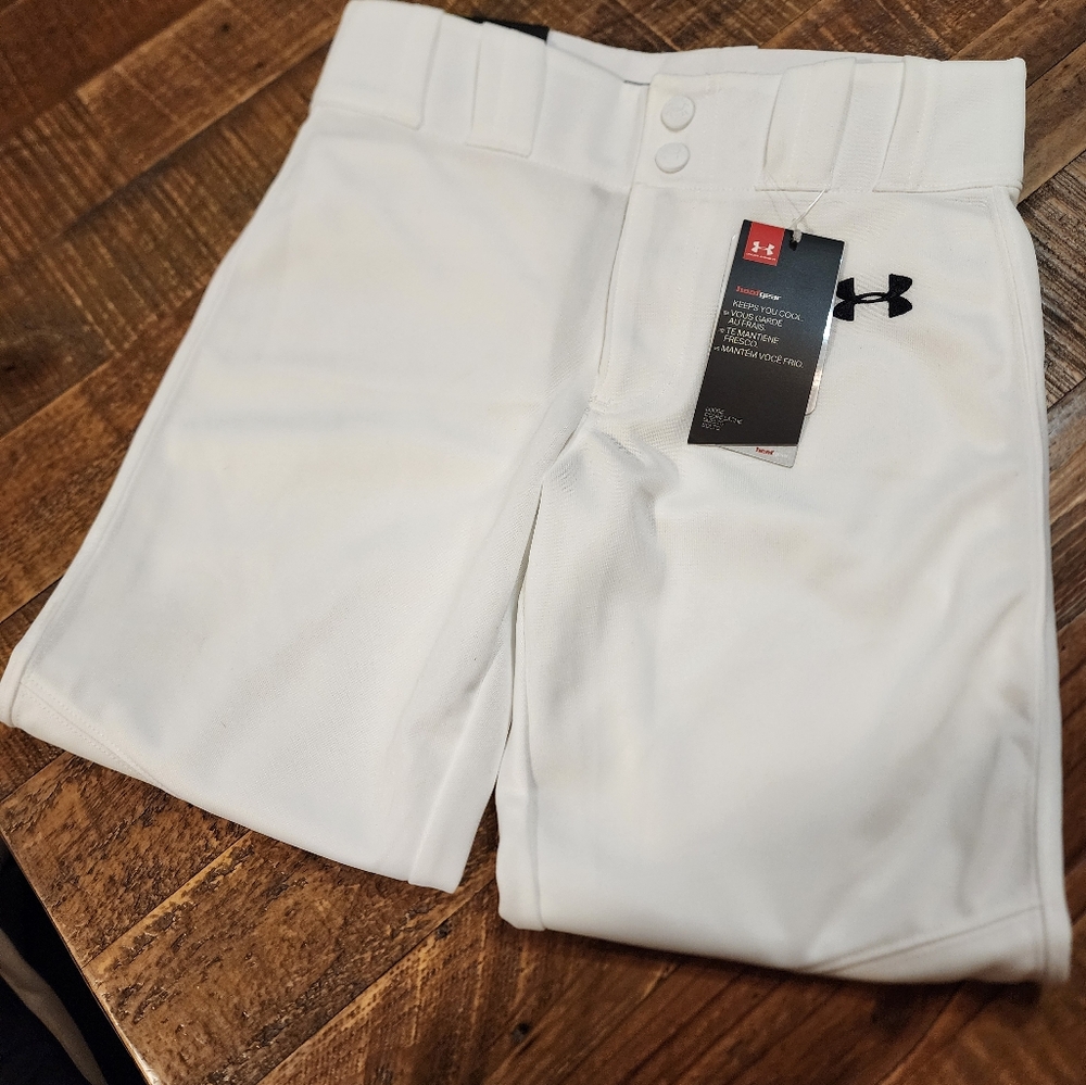 Boys NWT YM Under Armour baseball pants